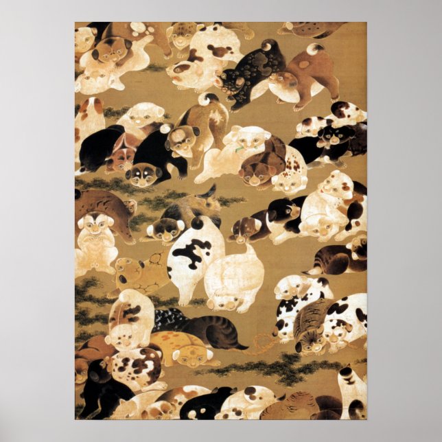 Japanese Puppies Poster (Front)