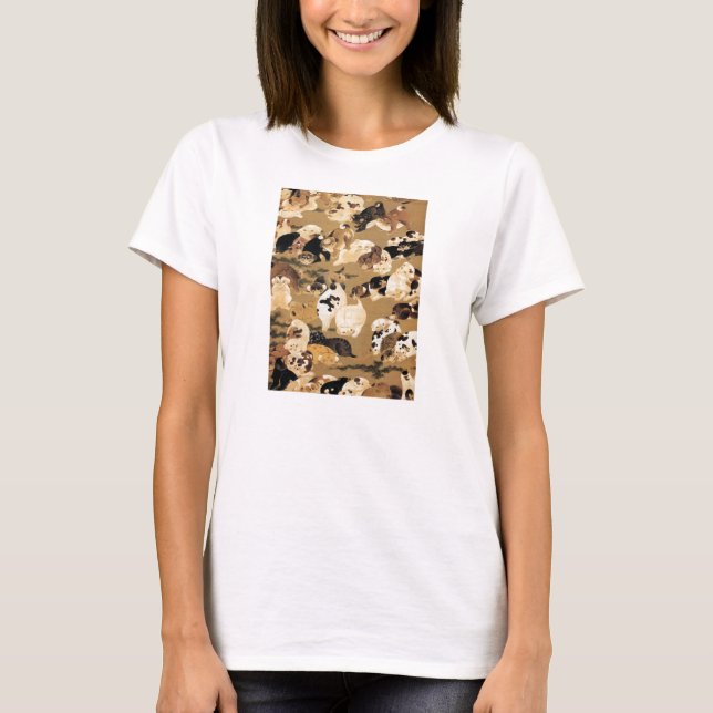 Japanese Puppies T-shirt (Front)