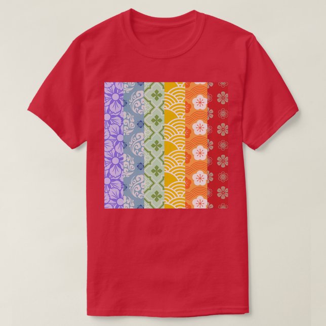 Japanese Rainbow T-Shirt (Design Front)