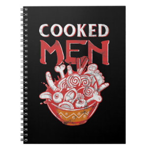 Japanese Ramen Food Pun Humour Cooked Gift Notebook
