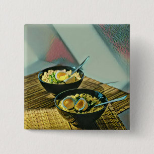 Japanese Ramen Gift 15 Cm Square Badge