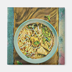 Japanese Ramen Lovers Magnet