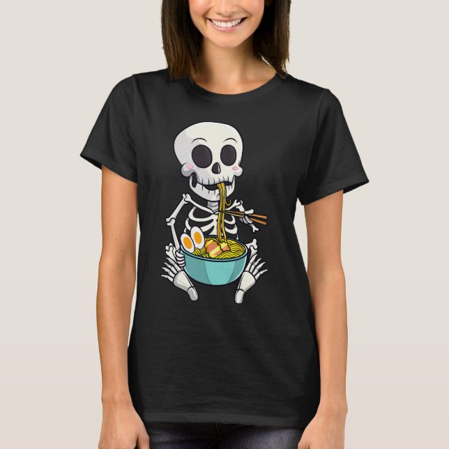 Japanese Ramen Noodles Anime Halloween Costume  T-Shirt (Front)