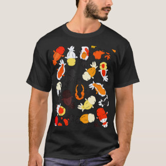 Japanese Ranchu Goldfish Graphic T-Shirt