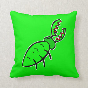 Japanese Rhino Stag Beetle Bug Cushion Pillow