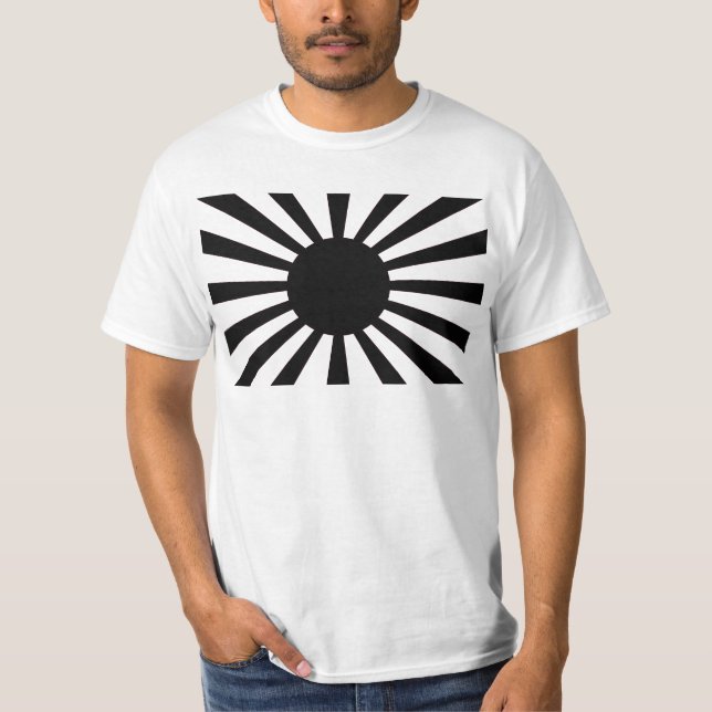 Japanese Rising Sun Flag T-Shirt (Front)