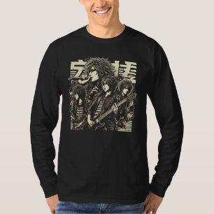 Japanese Rock Band T-Shirt