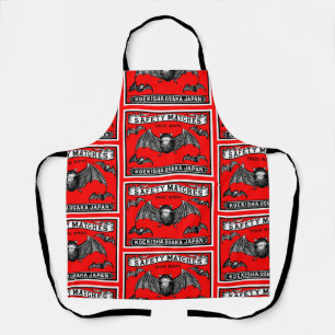 Japanese Safety Matches Art Bats Apron