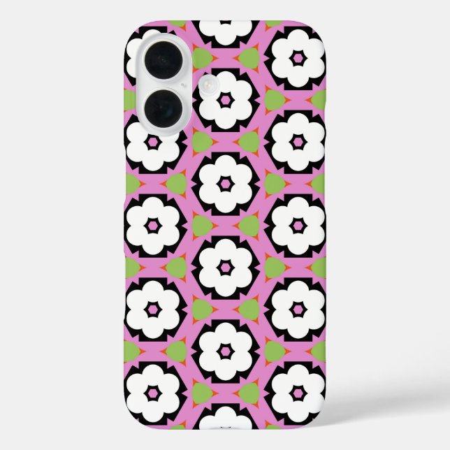 Japanese Sakura Cherry Blossom White Flower Floral Case-Mate iPhone Case (Back)