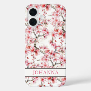Japanese Sakura Cherry Blossoms iPhone 16 Case