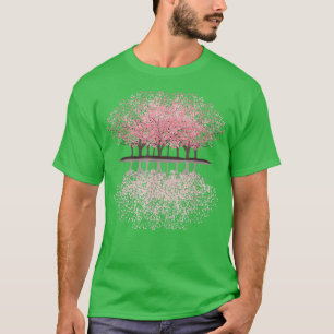 Japanese Sakura Cherry Blossoms Pastel T-Shirt