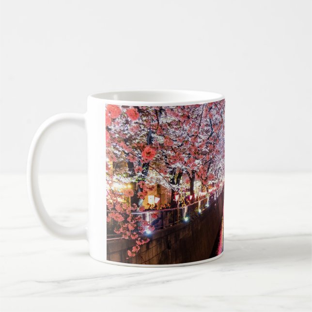 japanese sakura coffee mug (Left)