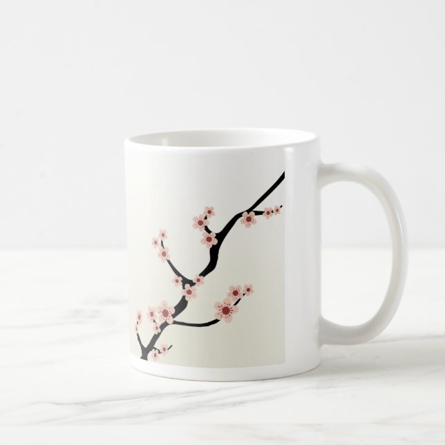 Japanese Sakura Coffee Mug (Right)