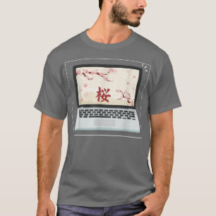 Japanese Sakura Flowers Cherry Blossoms Art Flower T-Shirt
