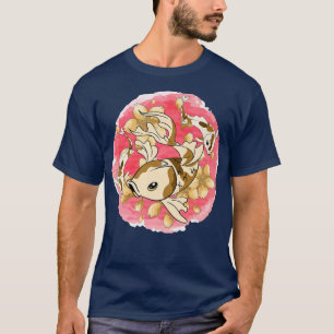 Japanese Sakura Nishikigoi Koi Fish Cherry Blossom T-Shirt