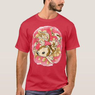 Japanese Sakura Nishikigoi Koi Fish Cherry Blossom T-Shirt