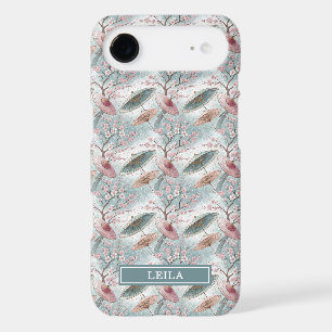 Japanese Sakura Umbrella Pattern Monogrammed
