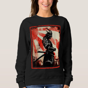 Japanese Samurai Bushido Ronin Rising Sun Katana S Sweatshirt