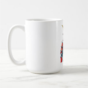Japanese samurai coffee mug