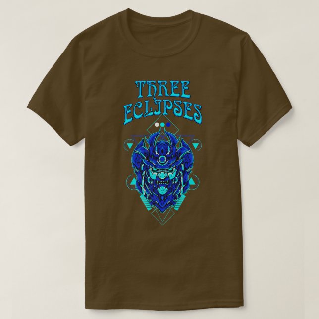Japanese Samurai Cyborg  (2) T-Shirt (Design Front)
