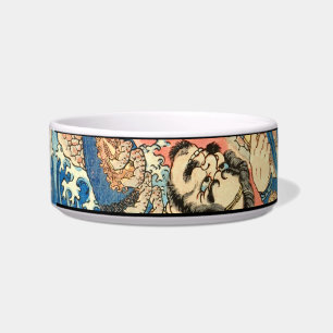 JAPANESE SAMURAI FIGHTING MONSTER BOWL