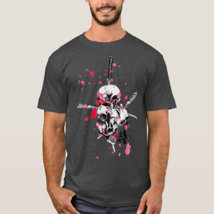Japanese samurai girl s kanji (2) T-Shirt