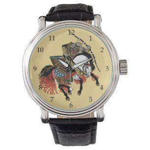 Japanese samurai horseman watch