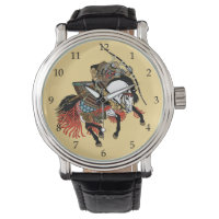 Japanese samurai horseman