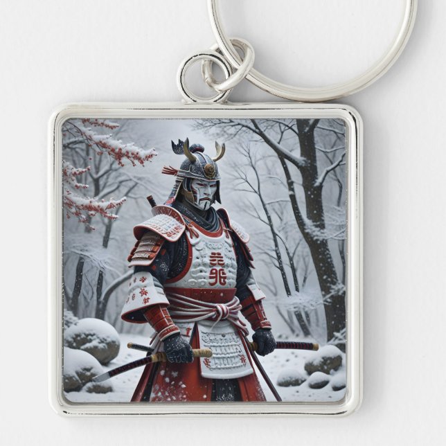 Japanese Samurai keychain (Front)