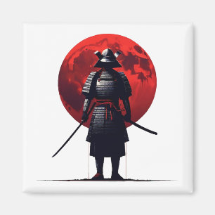 Japanese Samurai Magnet