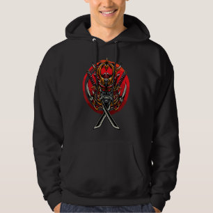 Japanese Samurai Oni Demon Skull Bushido Warrior G Hoodie