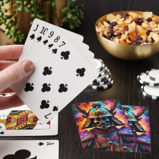 Japanese Samurai Playing Cards