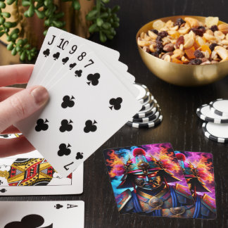 Japanese Samurai Playing Cards