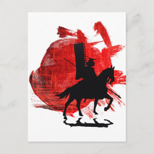 Japanese Samurai Postcard