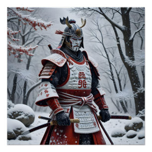 Japanese Samurai poster