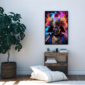 Japanese Samurai Poster