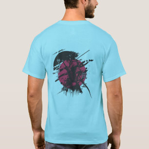 Japanese Samurai Red Moon Shirt for Men