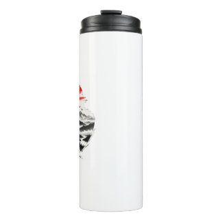 Japanese Samurai Rising Sun Travel Mug | Aesthetic