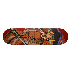 Japanese Samurai  Skateboard Deck