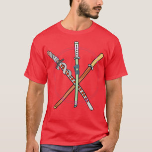 Japanese Samurai Swords  T-Shirt