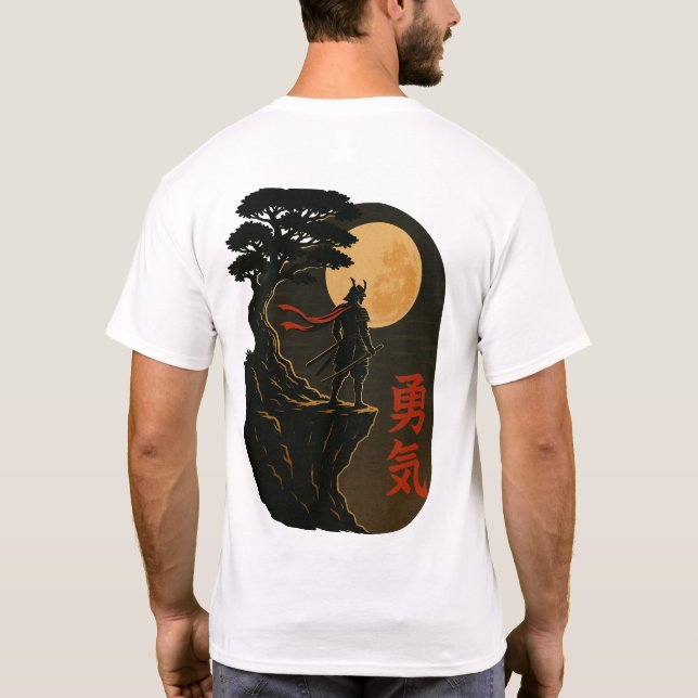 Japanese Samurai T-Shirt (Back)