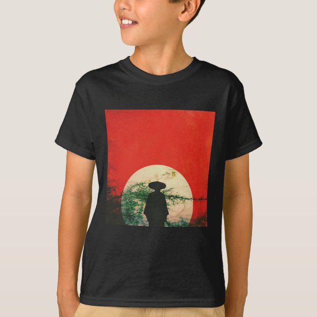 Japanese Samurai    T-Shirt (Front)