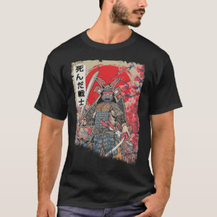 Japanese Samurai Warrior Japan Dead Swordsman T-Shirt