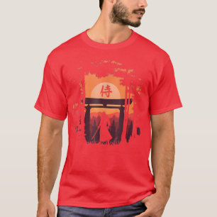 Japanese Samurai Warrior Japanese Swordmen T-Shirt