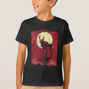 Japanese Samurai Warrior Vintage Japan Fighter T-Shirt