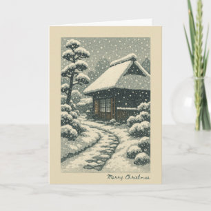 Japanese Scenery - Christmas Card
