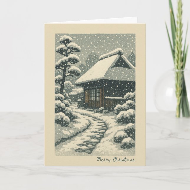 Japanese Scenery - Christmas Card (Front)