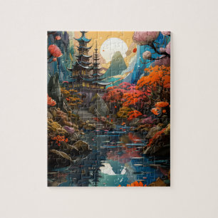 Japanese scenery puzzle