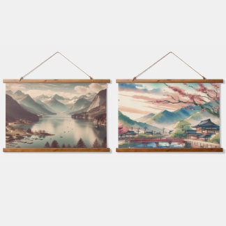 japanese scenic tapestries