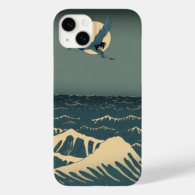 Japanese Sea Case-Mate iPhone Case (Back)